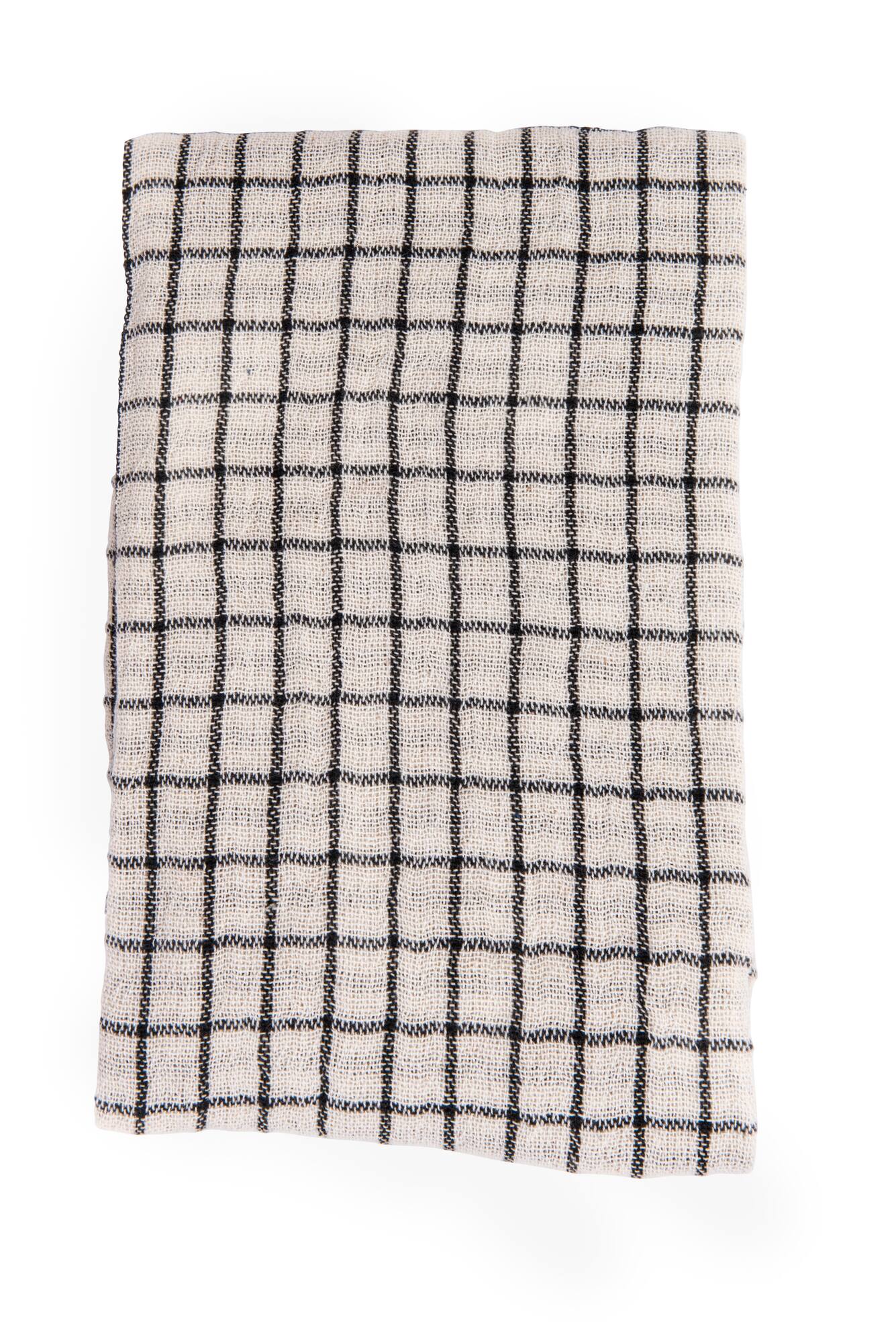 Hello Honey® Blue & Green Stripes & Checks Cotton Tea Towel Set